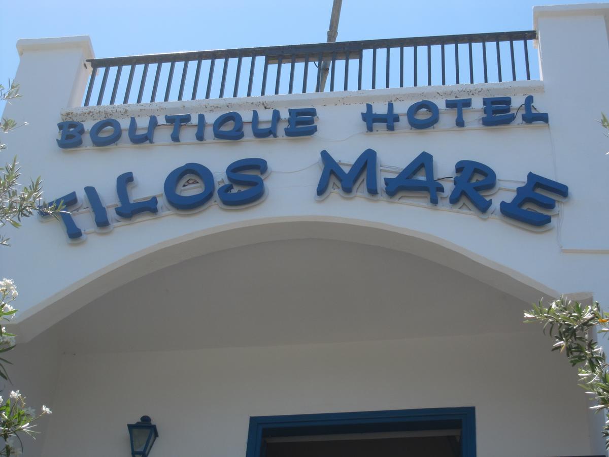 Boutique Hotel Tilos Mare Livadia  ภายนอก รูปภาพ